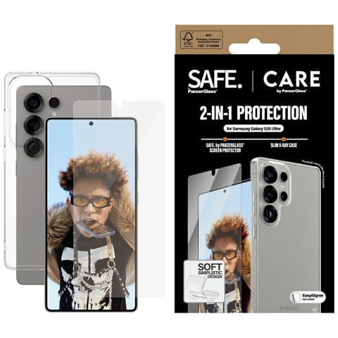 ⁨Zestaw ochronny CARE by PanzerGlass       Fashion 2w1 Etui+Szkło do Samsung Galaxy S25 Ultra⁩ w sklepie Wasserman.eu