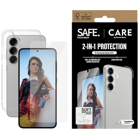 ⁨Zestaw ochronny CARE by PanzerGlass      Fashion 2w1 Etui+Szkło do Samsung Galaxy S25+⁩ w sklepie Wasserman.eu