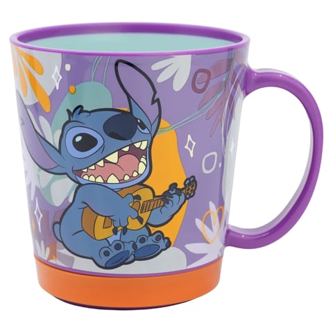 ⁨Disney Stitch - Nieprzewracalny kubek Dropsafe z kolekcji Aloha 410 ml⁩ w sklepie Wasserman.eu