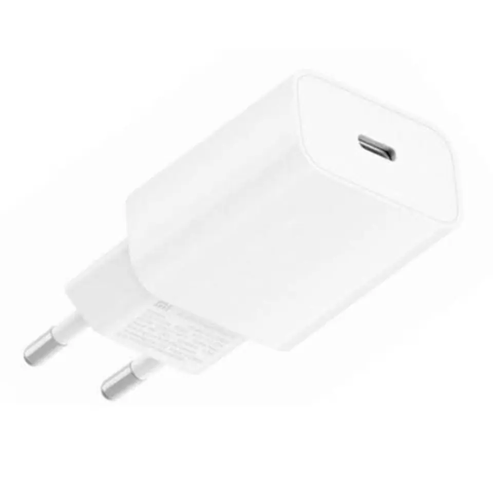 ⁨Xiaomi ład. siec. Fast Charger 20W USB-C PD3.0 QC3.0 biały/white 31569⁩ w sklepie Wasserman.eu