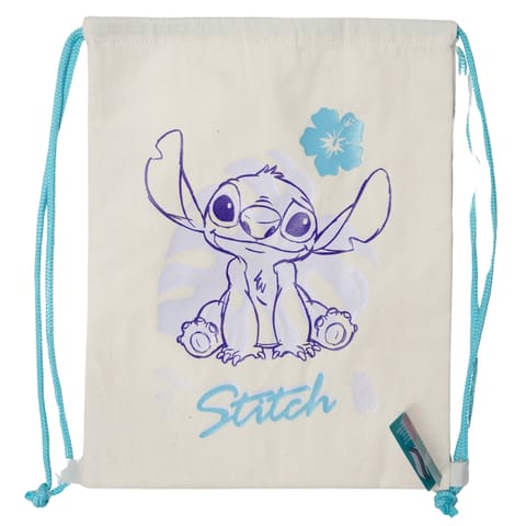 ⁨Disney Stitch - Plecak / worek ze sznurkami (30 x 40 cm)⁩ w sklepie Wasserman.eu