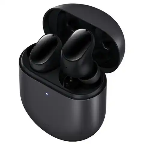 ⁨Xiaomi Mi słuchawki Bluetooth AirDots Buds 3 czarny/black 34719⁩ w sklepie Wasserman.eu