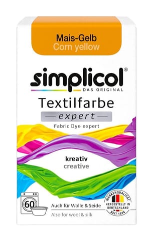 ⁨Simplicol Expert Barwnik do Tkanin Mais-Gelb 150 g⁩ w sklepie Wasserman.eu