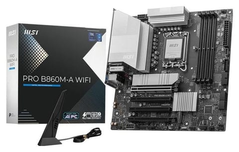 ⁨Płyta główna MSI PRO B860M-A WIFI LGA1851 mATX⁩ w sklepie Wasserman.eu