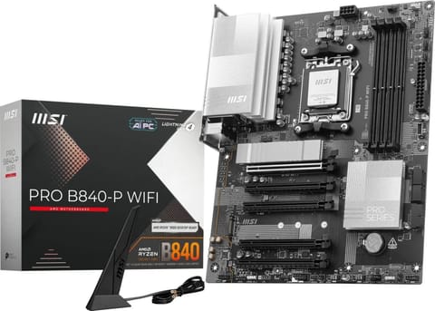 Motherboard PRO B840-P WIFI AM5 4DD R5 ATX at Wasserman.eu