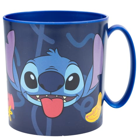 ⁨Disney Stitch - Kubek do mikrofali z kolekcji Palms 390 ml⁩ w sklepie Wasserman.eu