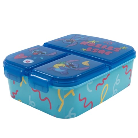 ⁨Disney Stitch - Śniadaniówka / Lunchbox z przegródkami z kolekcji Palms⁩ w sklepie Wasserman.eu