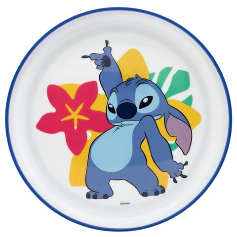 ⁨Disney Stitch - Antypoślizgowy talerzyk do mikrofali⁩ w sklepie Wasserman.eu