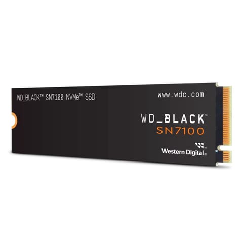 ⁨Dysk SSD WD Black SN7100 500 GB Black (M.2 2280″ /500 GB /PCI Express 4.0 /6800MB/s /5800MB/s)⁩ w sklepie Wasserman.eu