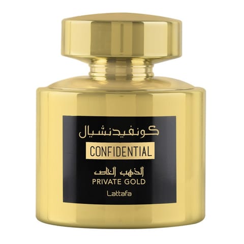 ⁨LATTAFA Confidential Private Gold Woda perfumowana damska 100 ml⁩ w sklepie Wasserman.eu