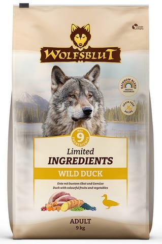 ⁨Wolfsblut Dog Limited Ingredients Wild Duck - kaczka i ziemniaki 9kg⁩ w sklepie Wasserman.eu