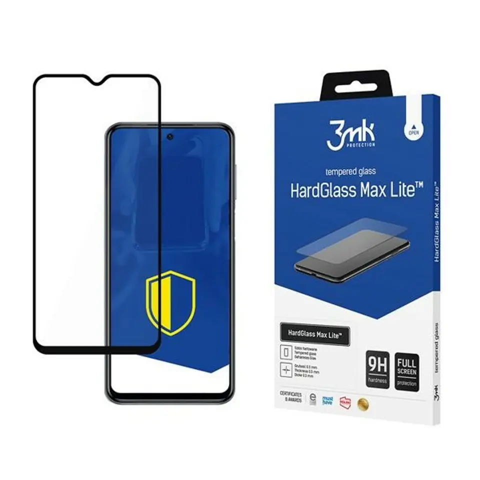 ⁨3MK HG Max Lite Xiaomi Redmi Note 10 Pro black/black⁩ at Wasserman.eu