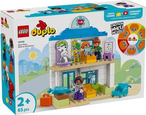 ⁨LEGO 10449 DUPLO - Pierwszy raz: Wizyta u lekarza⁩ w sklepie Wasserman.eu