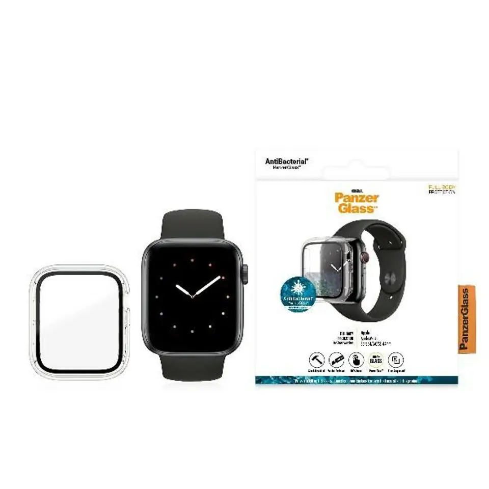 ⁨PanzerGlass Full Body Apple Watch 4/5/6 /SE 44mm transparent/clear AB⁩ w sklepie Wasserman.eu