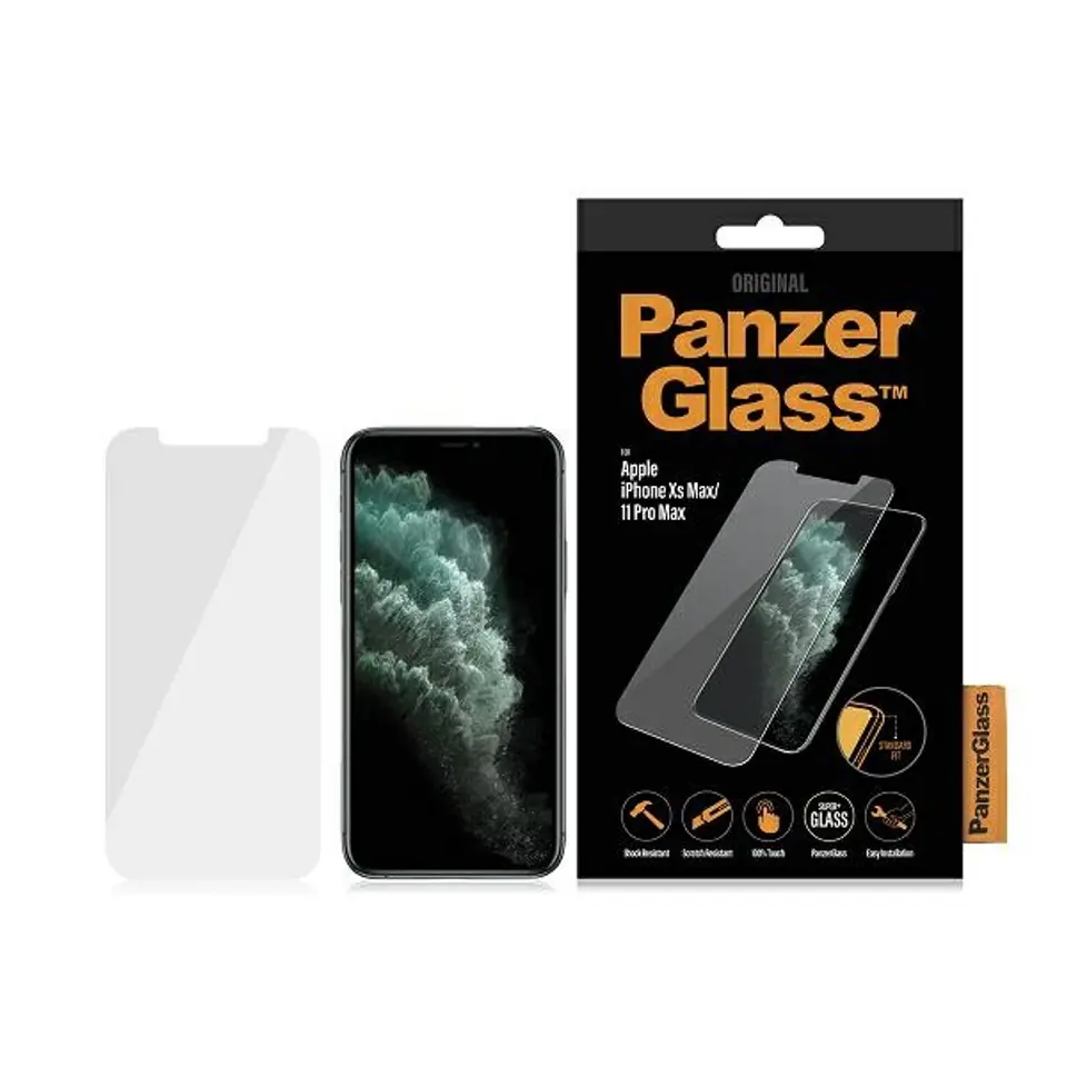 ⁨PanzerGlass Standard Super+ iPhone XS Max/11 Pro Max⁩ w sklepie Wasserman.eu