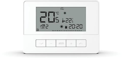 ⁨Bezprzewodowy regulator pokojowy biały T-4.2 Tech sterowniki⁩ w sklepie Wasserman.eu