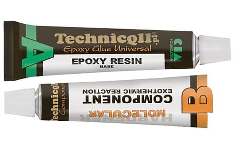 ⁨Two-component colorless epoxy adhesive 2x 20ml E-198⁩ at Wasserman.eu