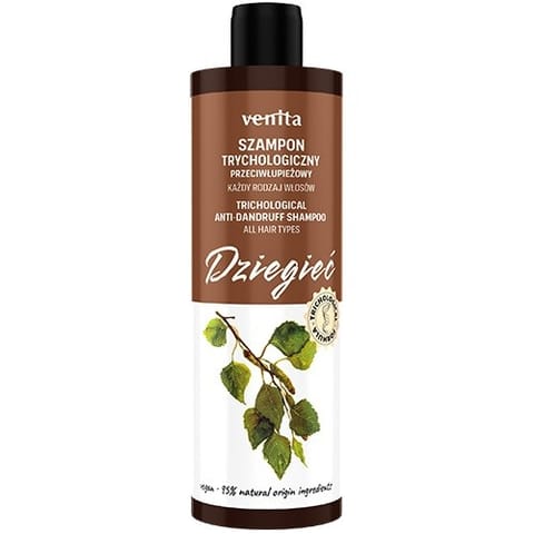 ⁨VENITA Trichological Formula Szampon trychologiczny do włosów z tendencją do łupieżu - Dziegieć 300 ml⁩ w sklepie Wasserman.eu