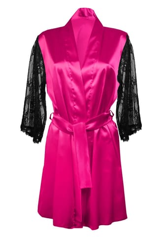 ⁨PODOMKA ELIZABETH SATYNA PINK (kolor pinkowy, rozmiar L)⁩ w sklepie Wasserman.eu