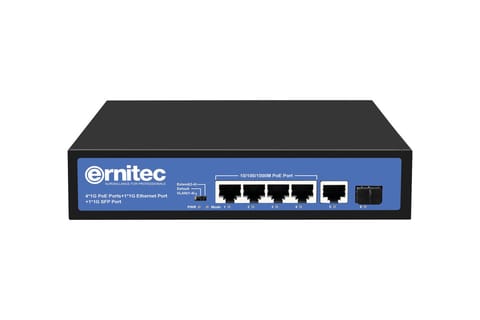 ⁨Ernitec Unmanaged ,  4 x 1000Mbps PoE⁩ w sklepie Wasserman.eu