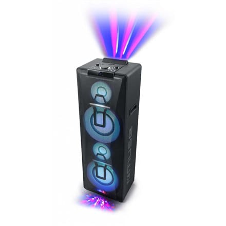 ⁨Muse | Party Box Double Bluetooth CD Speaker | M-1990 DJ | 1000 W | Bluetooth | Black | Wireless connection⁩ at Wasserman.eu