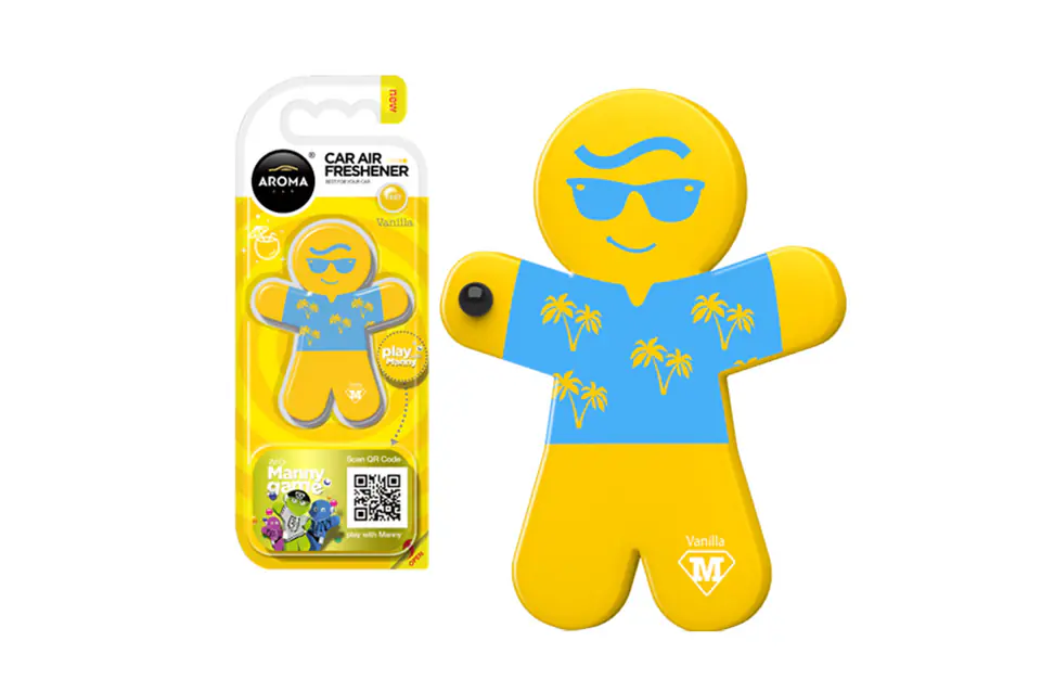 ⁨Aroma car manna air freshener - vanilla⁩ at Wasserman.eu