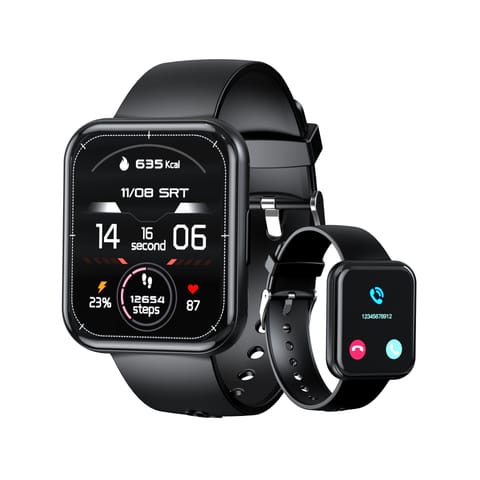 ⁨Smartwatch z funkcją odbierania połączeń ekran 1.91'' IP67 - czarny⁩ w sklepie Wasserman.eu