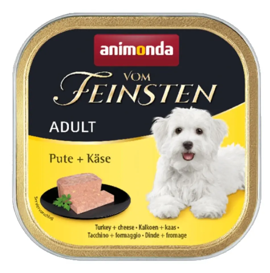 ⁨Animonda vom Feinsten Dog Indyk i Ser 150g⁩ w sklepie Wasserman.eu