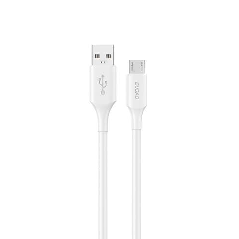 Kabel przewód L2SM USB-A - micro USB 6A 1.2 m - biały w sklepie Wasserman.eu