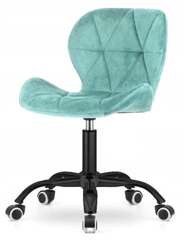 ⁨Krzesło obrotowe VASTO OFFICE VELVET MINT SMOKE⁩ w sklepie Wasserman.eu