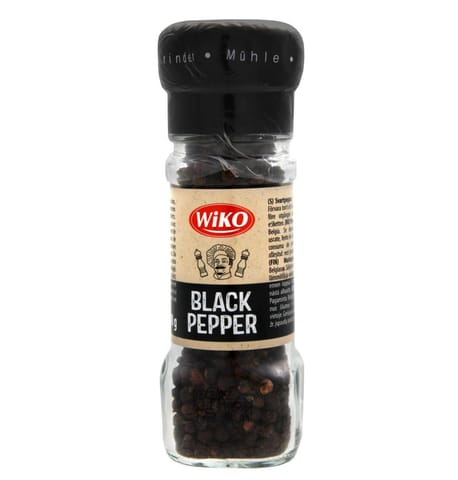 ⁨Wiko Pepper Black Grainy Spice with Grinder 50 g⁩ at Wasserman.eu