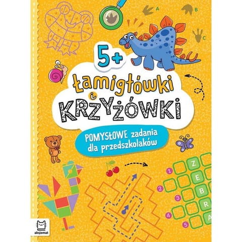 ⁨Łamigłówki i krzyżówki 5+⁩ w sklepie Wasserman.eu