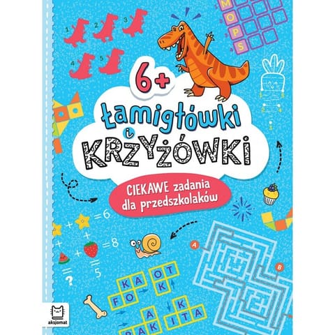 ⁨Łamigłówki i krzyżówki 6+⁩ w sklepie Wasserman.eu