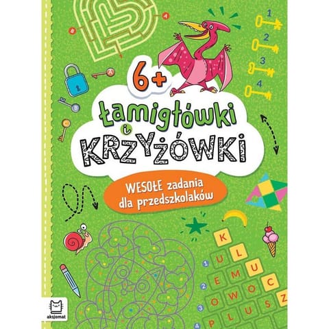 ⁨Łamigłówki i krzyżówki 6+⁩ w sklepie Wasserman.eu