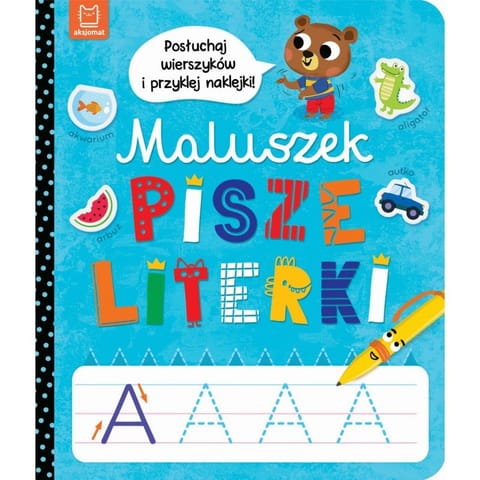 ⁨Maluszek pisze literki⁩ w sklepie Wasserman.eu