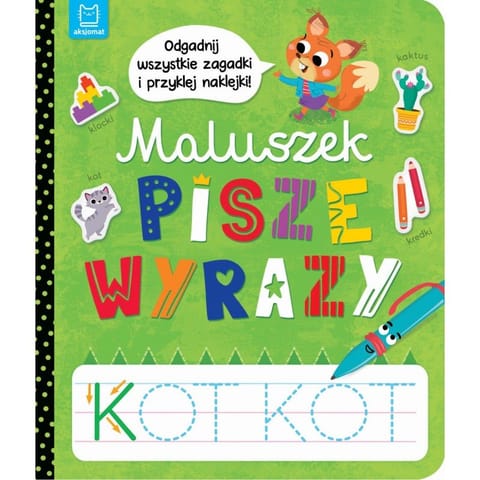 ⁨Maluszek pisze wyrazy⁩ w sklepie Wasserman.eu