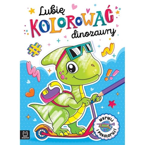 ⁨Lubię kolorować dinozaury⁩ w sklepie Wasserman.eu