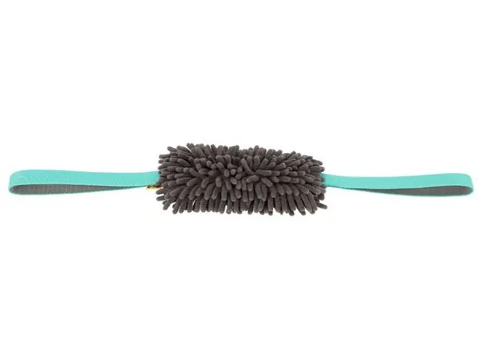 Dingo Zabawka dla psa - Szarpak Mop z dwoma uchwytami 60cm szary w sklepie Wasserman.eu
