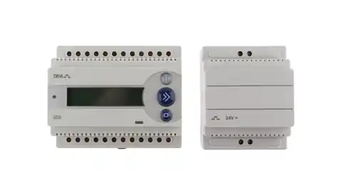 ⁨Termostat DEVIreg 850 III 24V 16A -10-40C IP20 biały 140F1085⁩ w sklepie Wasserman.eu