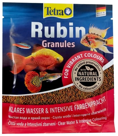 ⁨TetraRubin Granules 15g saszetka⁩ w sklepie Wasserman.eu