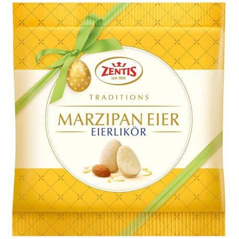 ⁨Zentis Marzipan Eier Eierlikor Jajka Marcepanowe z Ajerkoniakiem 125 g⁩ w sklepie Wasserman.eu