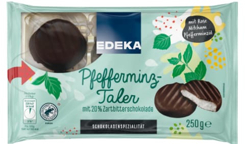 ⁨Edeka Talarki Miętowe 250 g⁩ w sklepie Wasserman.eu