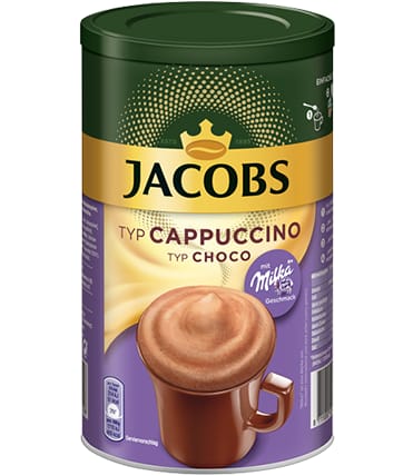 ⁨Jacobs instant coffee Cappuccino Milka Choco 500 g⁩ at Wasserman.eu