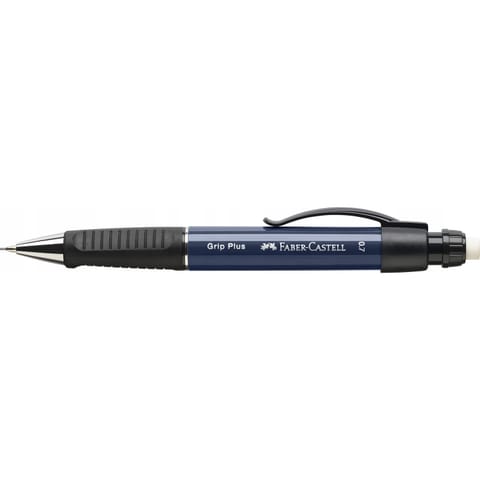 ⁨Ołówek automatyczny GRIP plus 1307 niebieski metalik 130732 FABER-CASTELL⁩ w sklepie Wasserman.eu