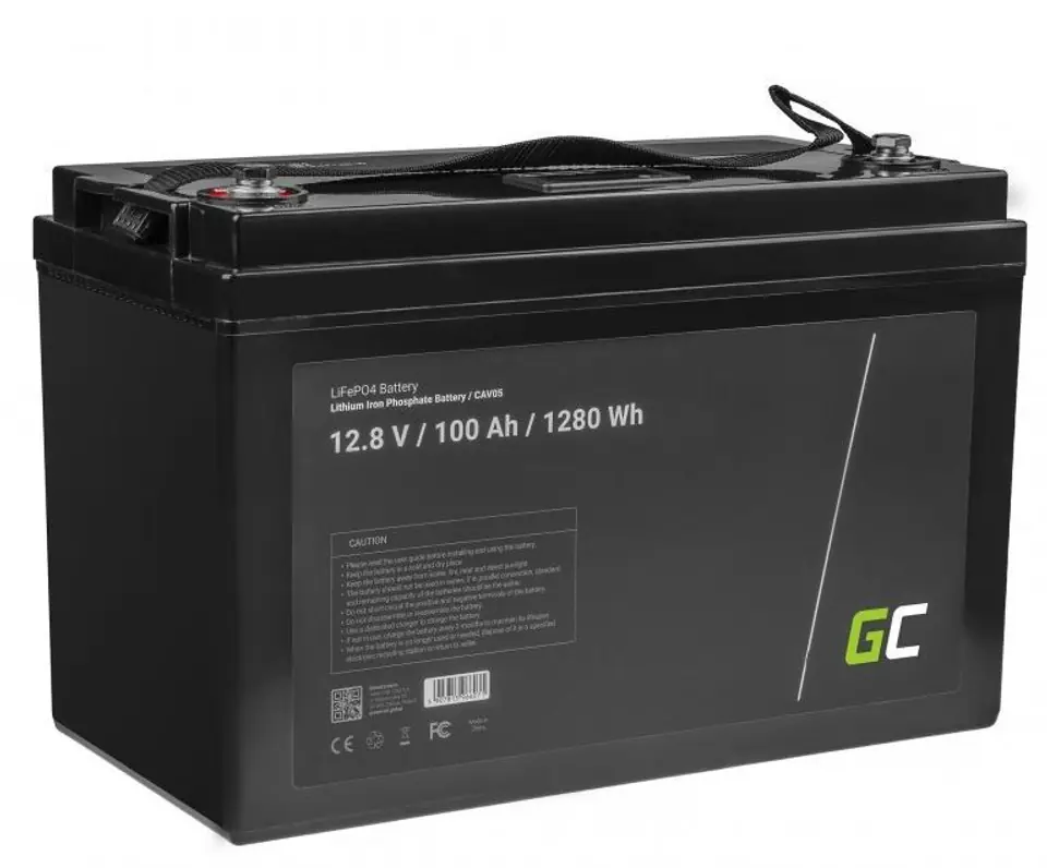 ⁨Akumulator LiFePO4 12.8V 100Ah⁩ w sklepie Wasserman.eu