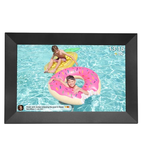 Denver photo frame with FRAMEO 10.1" 16GB black at Wasserman.eu