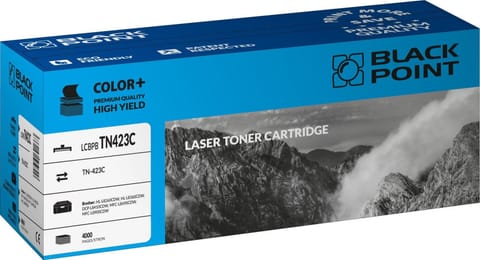 ⁨Toner BLACK POINT LCBPBTN423C TN-423C⁩ w sklepie Wasserman.eu