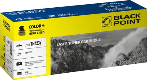 ⁨Toner BLACK POINT LCBPBTN423Y TN-423Y⁩ w sklepie Wasserman.eu