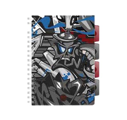 ⁨COOLPACK - KOŁOZESZYT A5 PP - STREET ART⁩ w sklepie Wasserman.eu