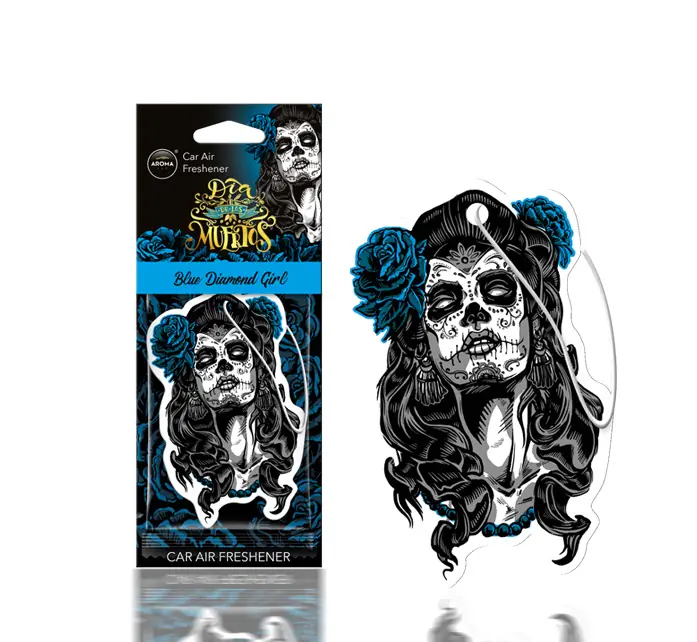 ⁨Odświeżacz powietrza muertos blue diamond girl⁩ w sklepie Wasserman.eu